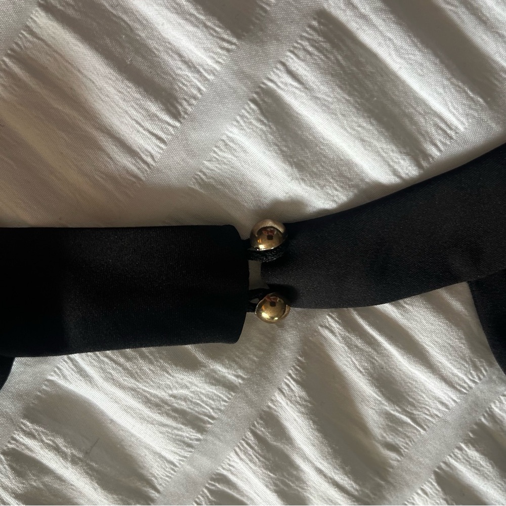 Windsor Black Satin Dress - Picture 6 of 13